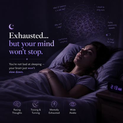 If Your Brain Won’t Stop Racing At Night — Read This